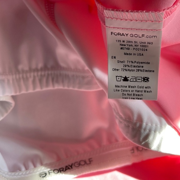 Foray Women's 17.5" Pull On Golf Skort, Sachet Pink, XL - NWT - Picture 4 of 5